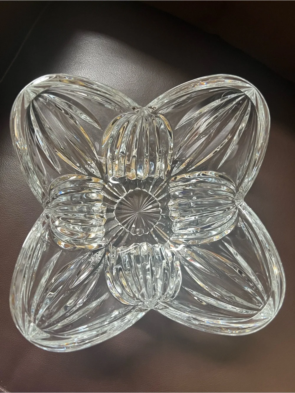 Mikasa Bowl Crystal Glass Lead Free Home Decor
